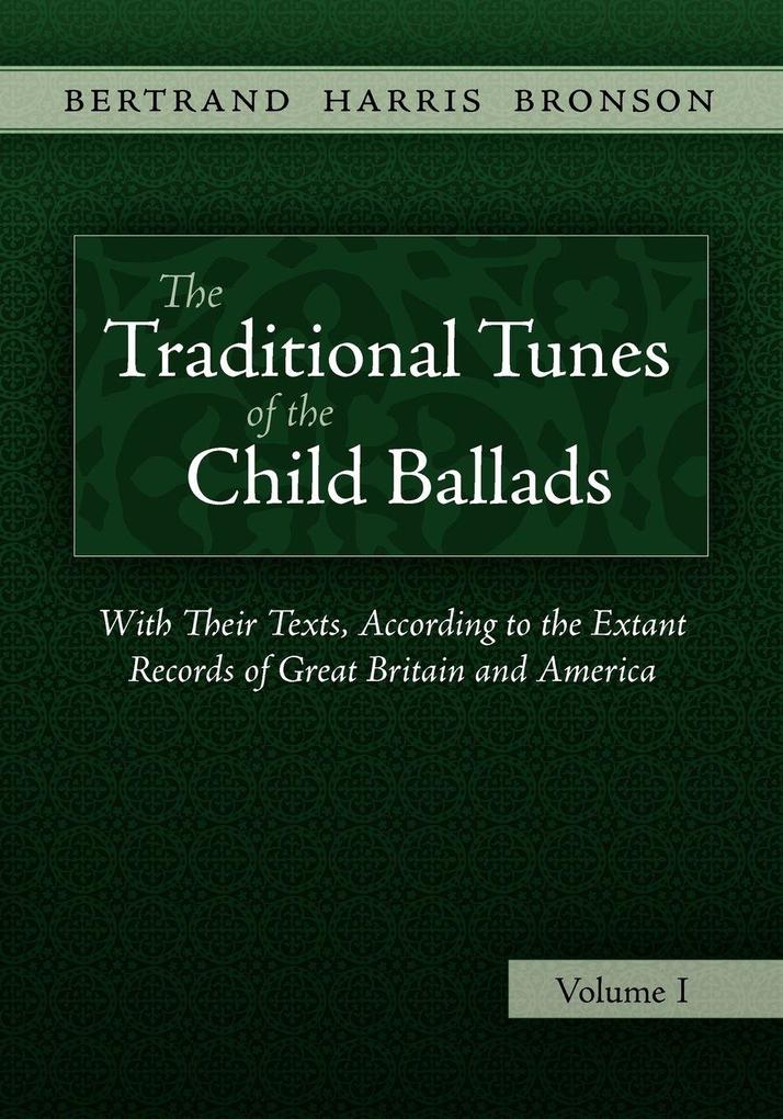 The Traditional Tunes of the Child Ballads Vol 1
