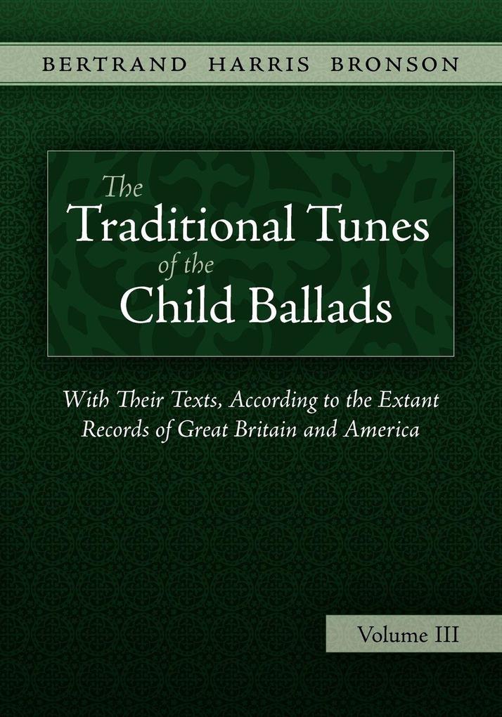 The Traditional Tunes of the Child Ballads Vol 3