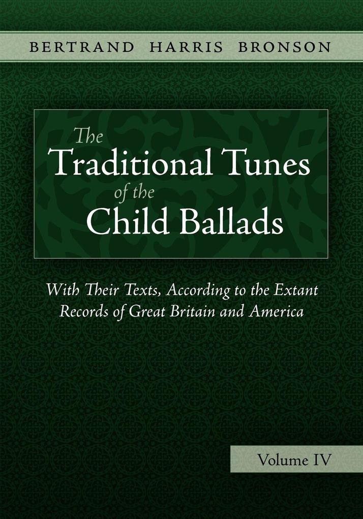 The Traditional Tunes of the Child Ballads Vol 4