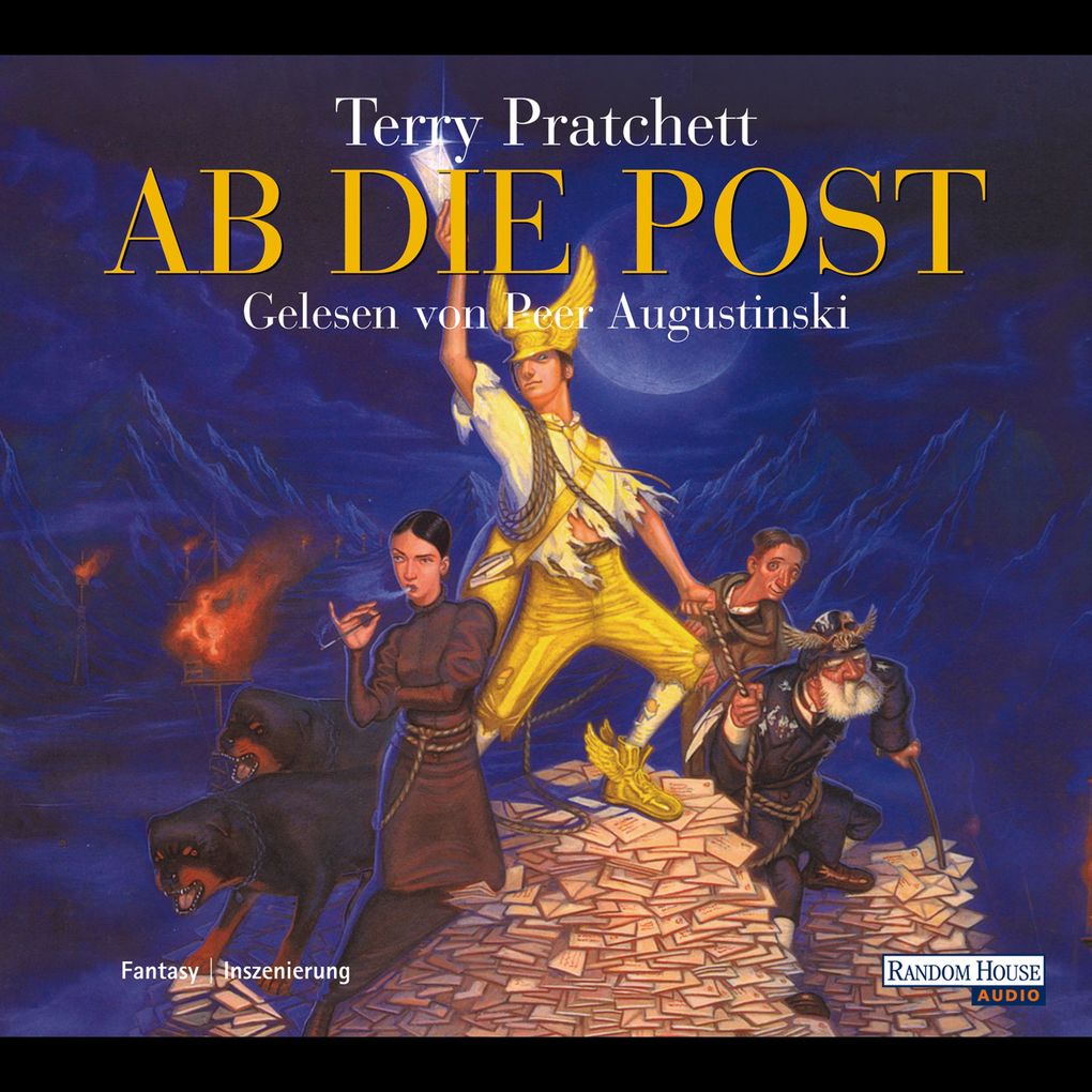 Buchcover zu »Ab die Post« von Terry Pratchett