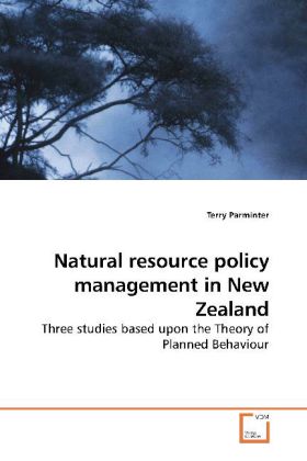 Natural resource policy management in New Zealand - Terry Parminter