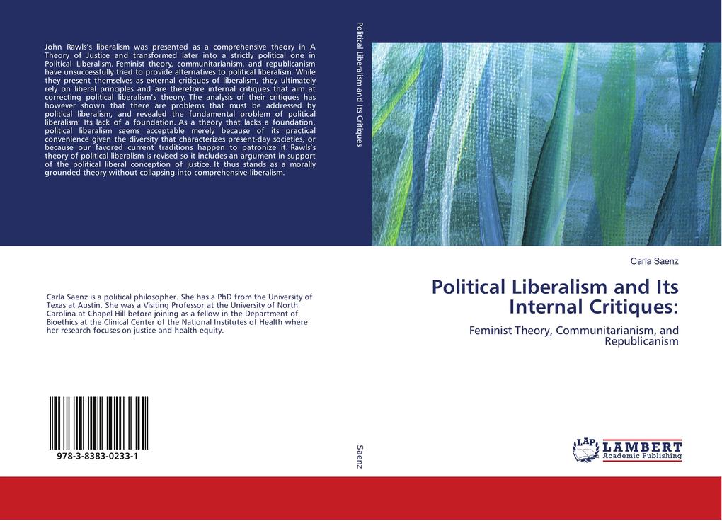 Political Liberalism and Its Internal Critiques: - Carla Saenz