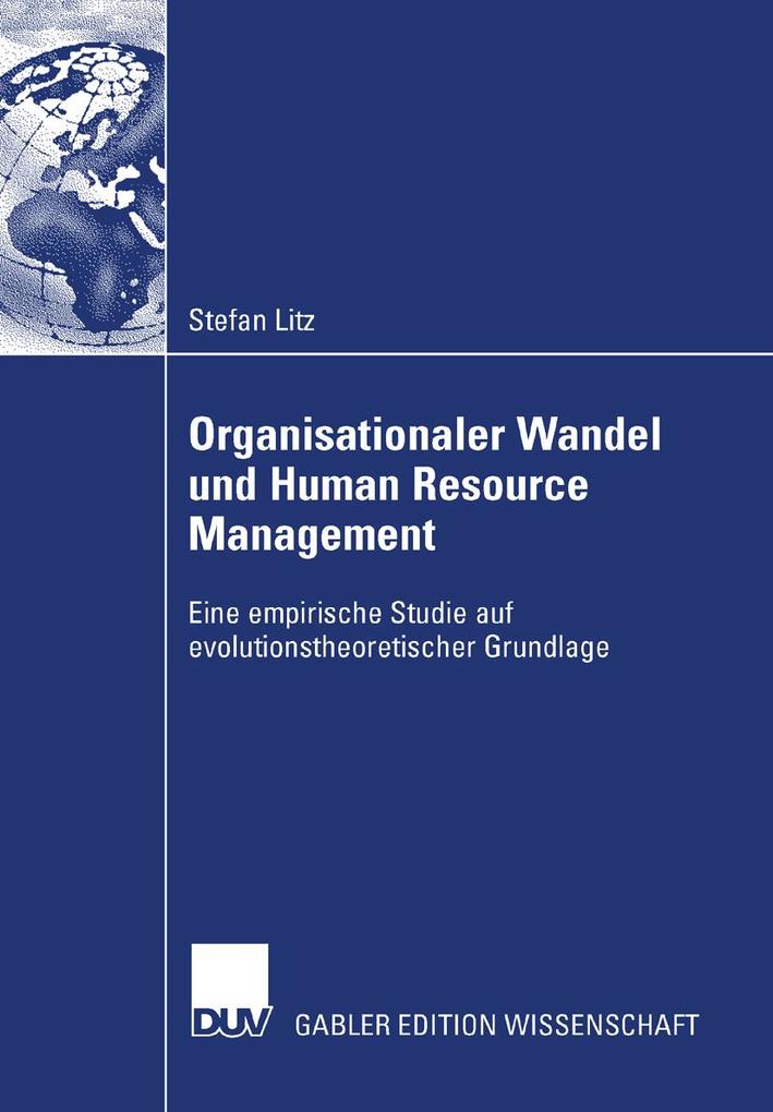 Organisationaler Wandel und Human Resource Management - Stefan Litz