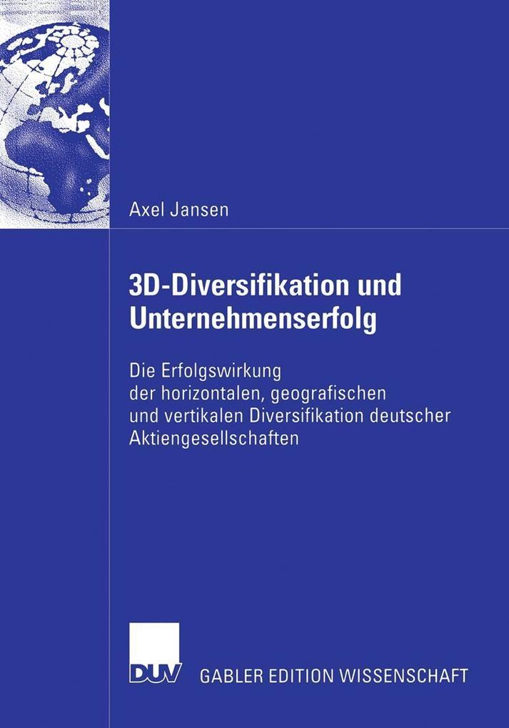 3D-Diversifikation und Unternehmenserfolg