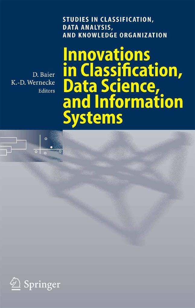 Innovations in Classification Data Science and Information Systems