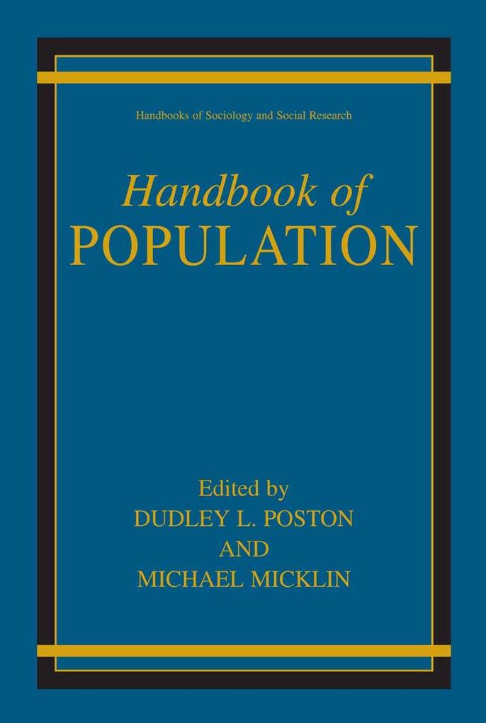 Handbook of Population