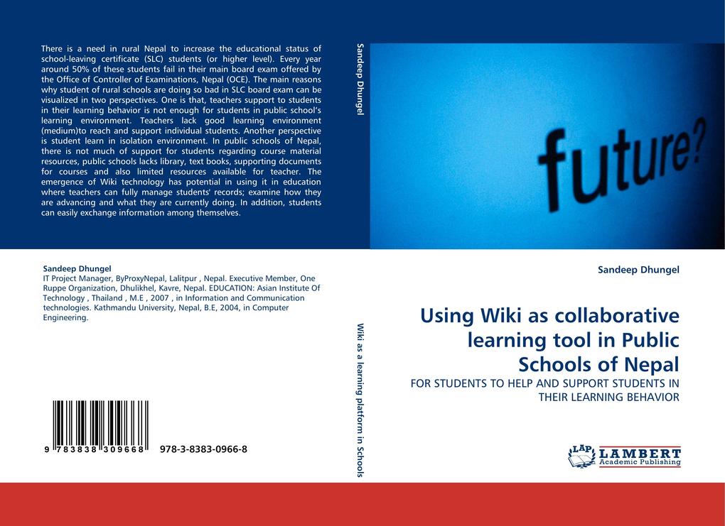 Using Wiki as collaborative learning tool in Public Schools of Nepal