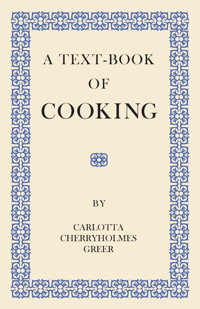 A Text-Book of Cooking