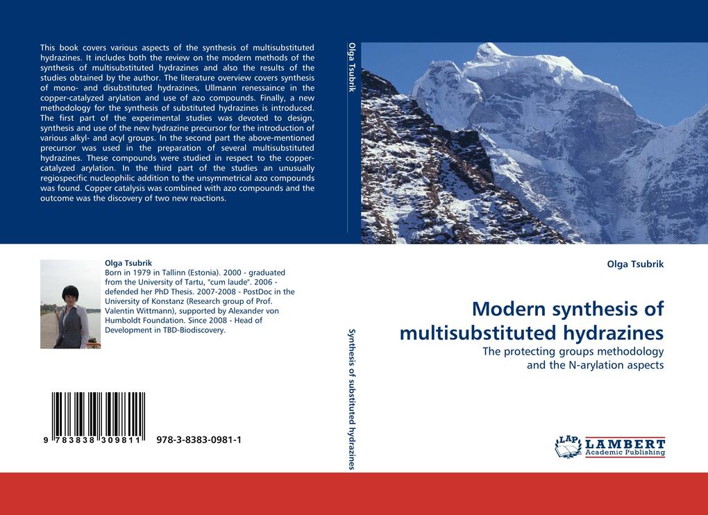 Modern synthesis of multisubstituted hydrazines