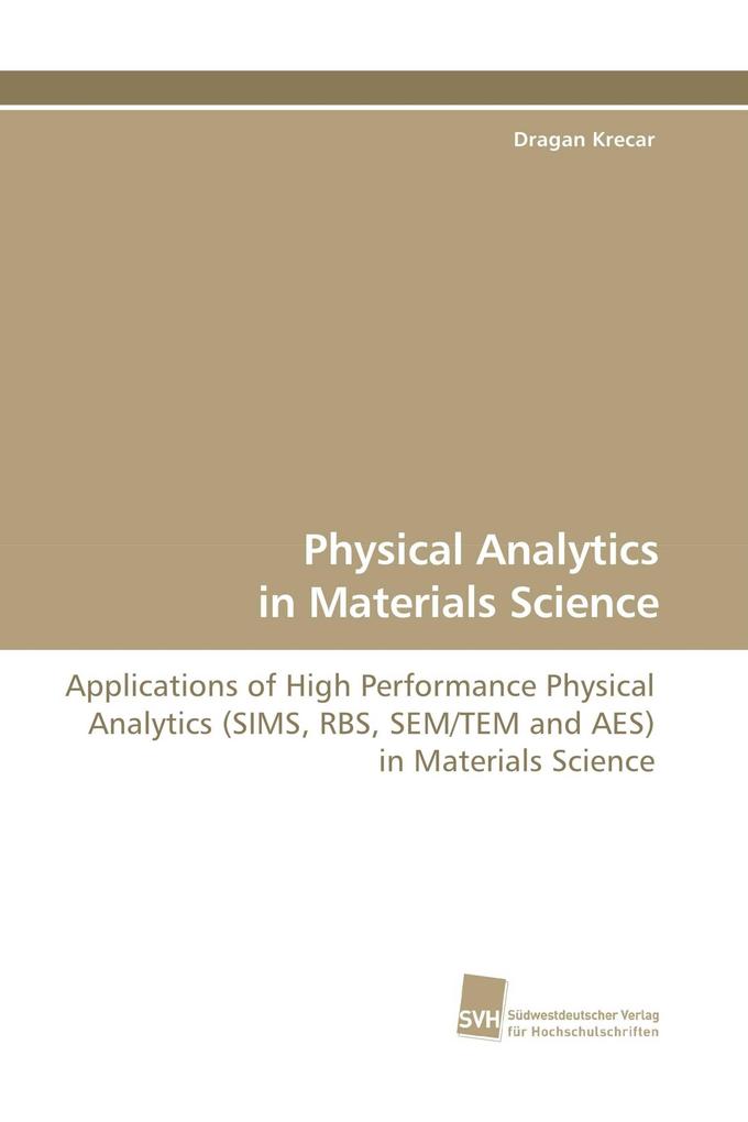 Physical Analytics in Materials Science