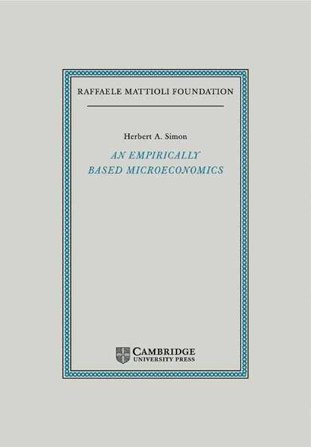 An Empirically-Based Microeconomics