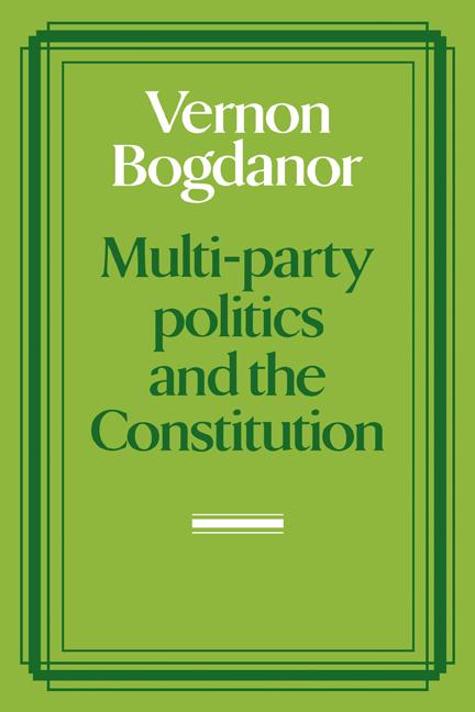 Multi-Party Politics and the Constitution