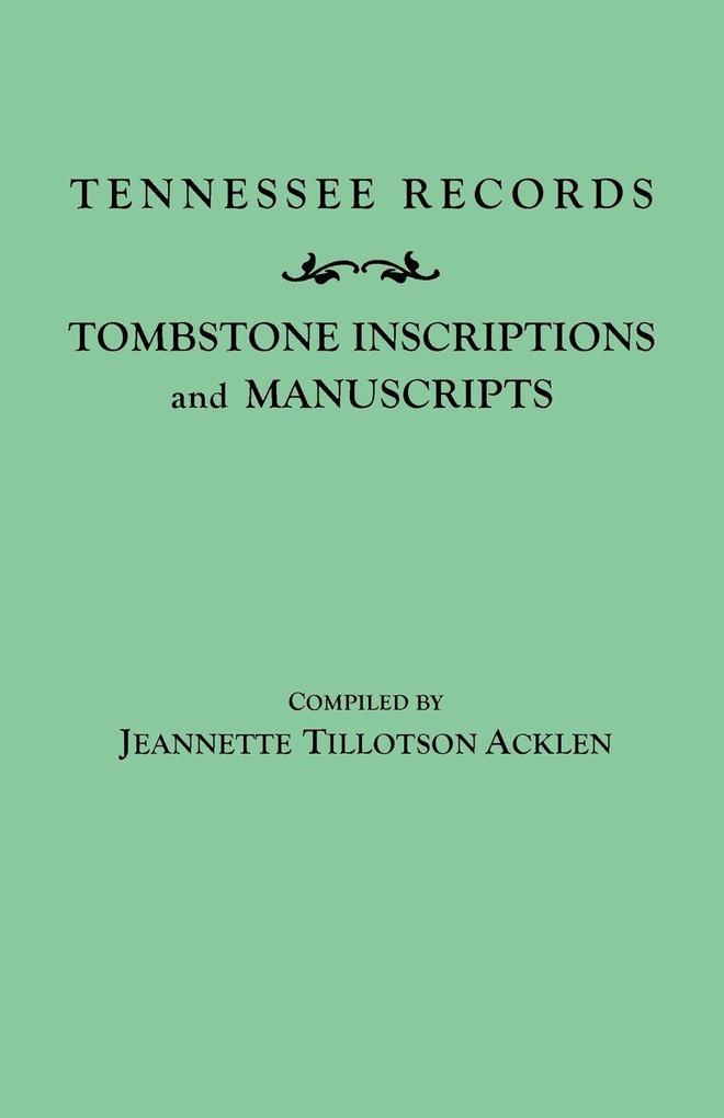 Tennessee Records