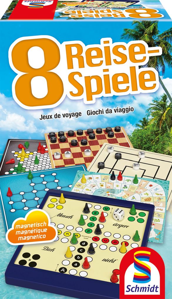 Image of 8 Reise-Spiele (Spielesammlung)