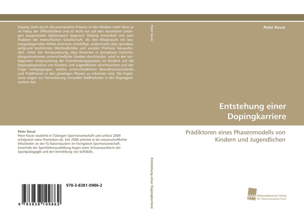 Entstehung einer Dopingkarriere