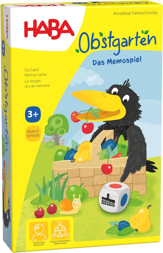 Image of HABA 4610 - Obstgarten, Das Memo-Spiel, Mitbringspiel mini