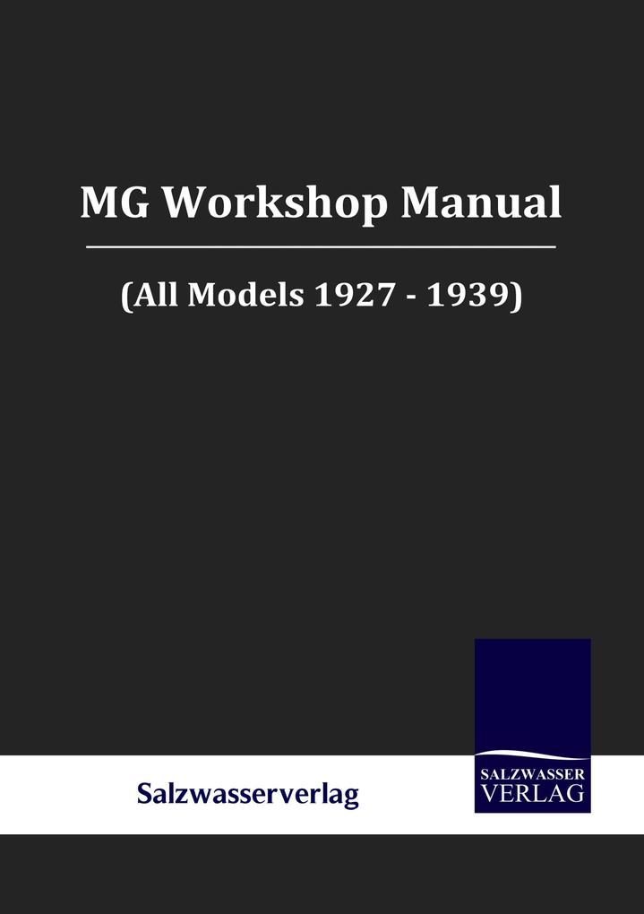 MG Workshop Manual