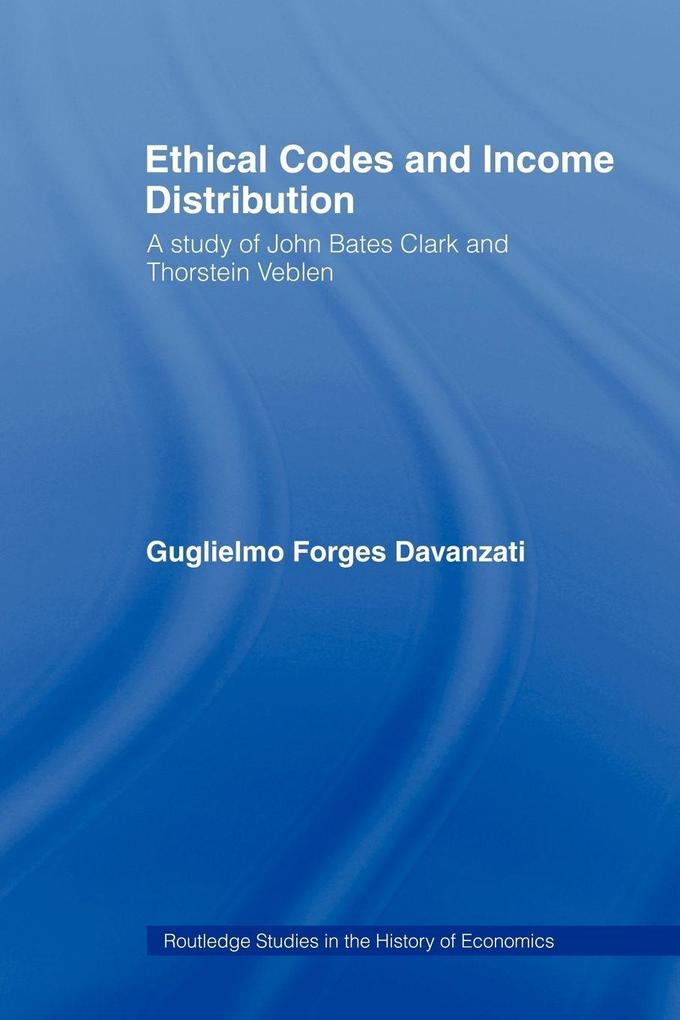 Ethical Codes and Income Distribution