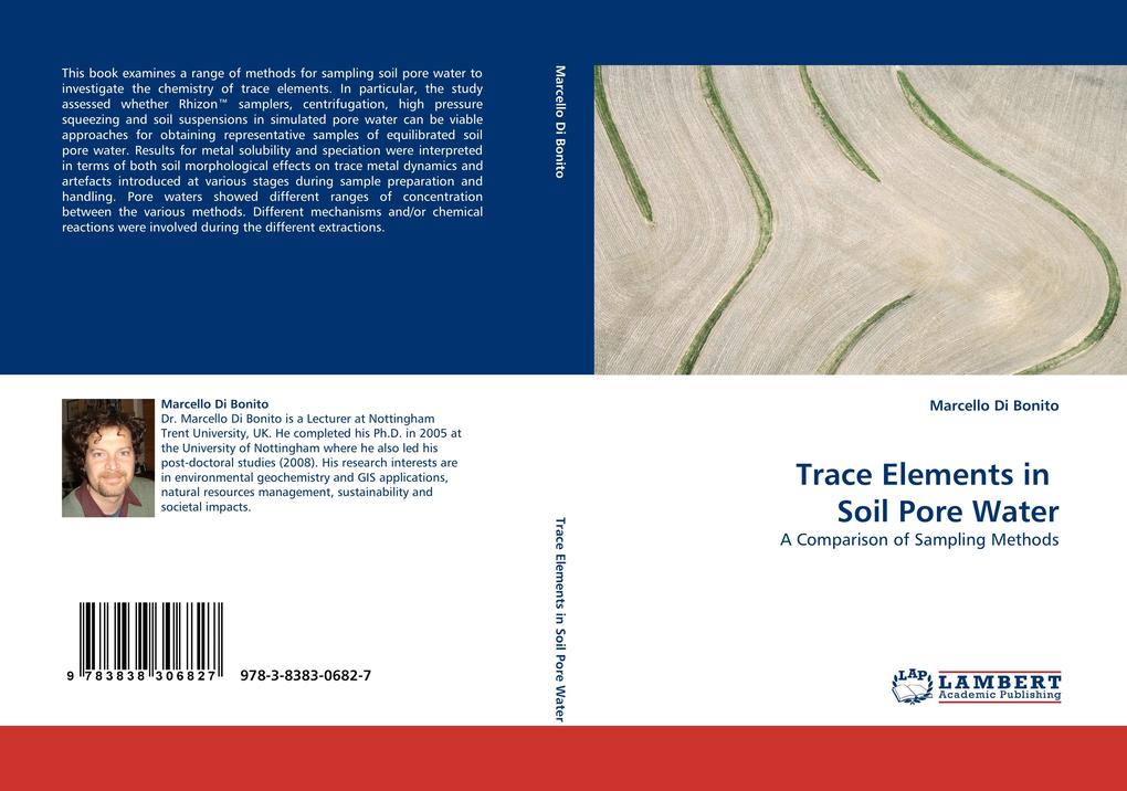Trace Elements in Soil Pore Water