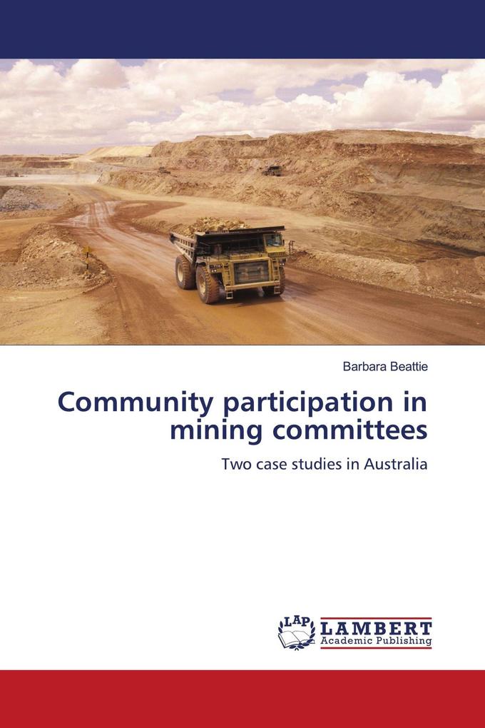 Community participation in mining committees