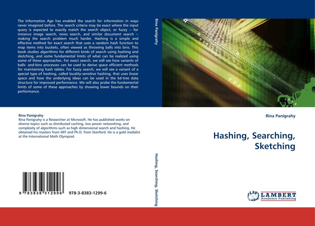 Hashing Searching Sketching