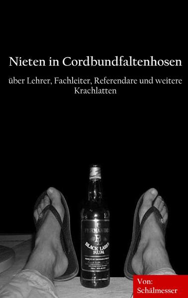 Nieten in Cordbundfaltenhosen