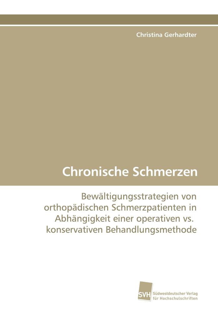 Chronische Schmerzen