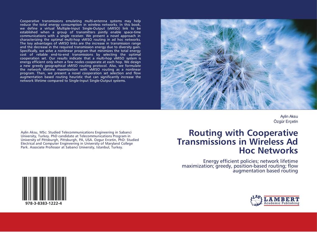 Routing with Cooperative Transmissions in Wireless Ad Hoc Networks