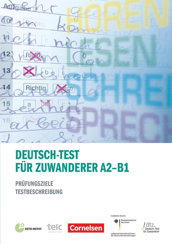 Deutsch-Test für Zuwanderer A2-B1 - Beate Zeidler/ Sybille Plassmann/ Michaela Perlmann-Balme
