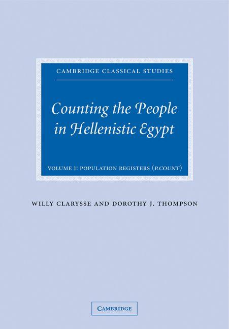 Counting the People in Hellenistic Egypt