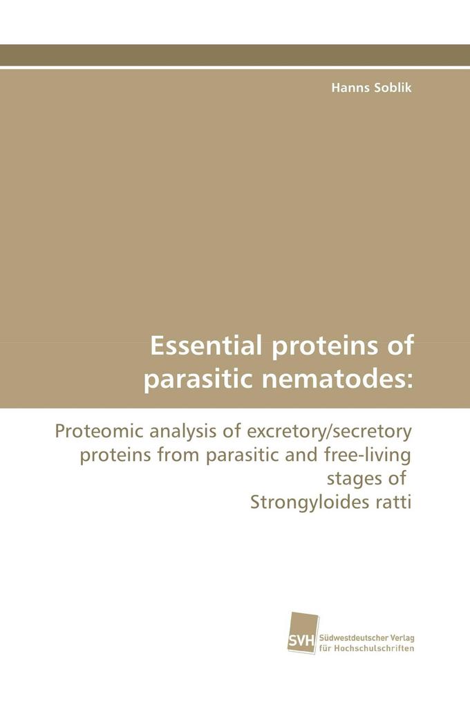 Essential proteins of parasitic nematodes: