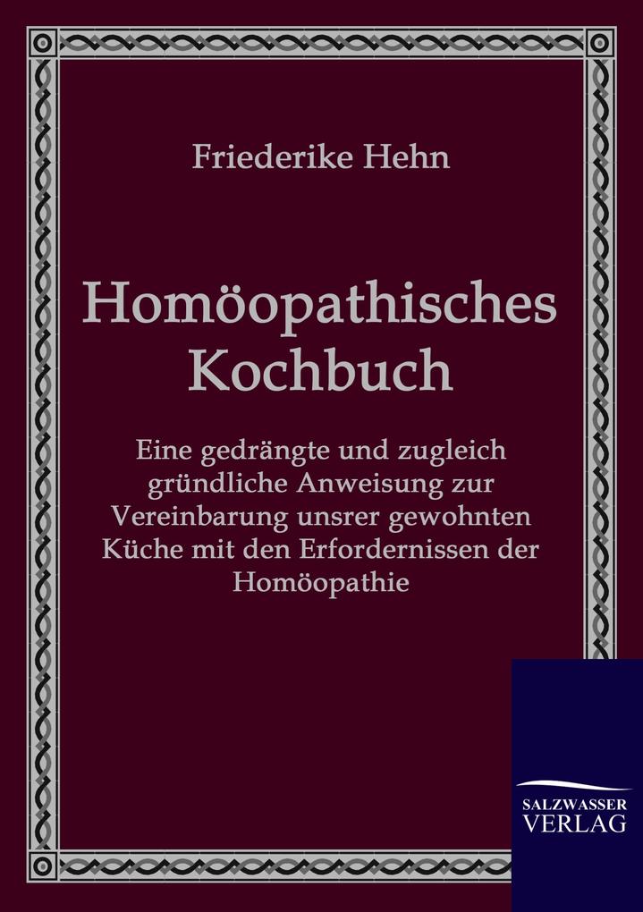 Homöopathisches Kochbuch