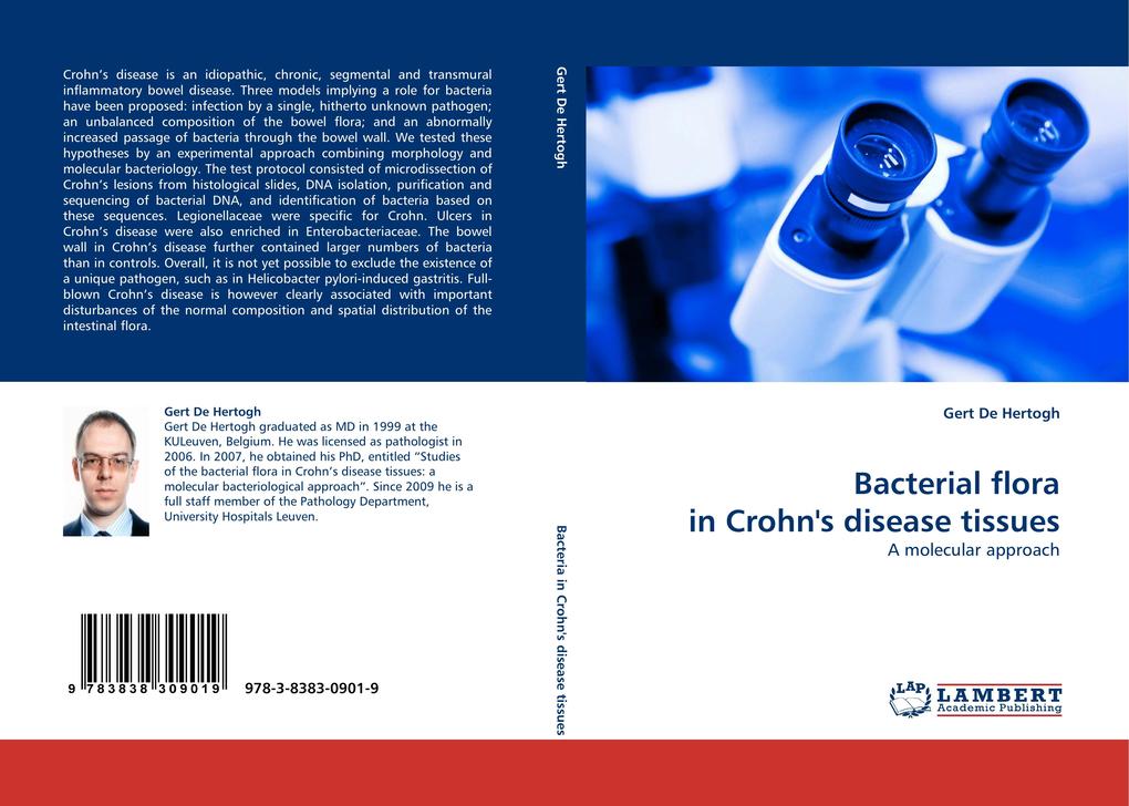 Bacterial flora in Crohn''s disease tissues