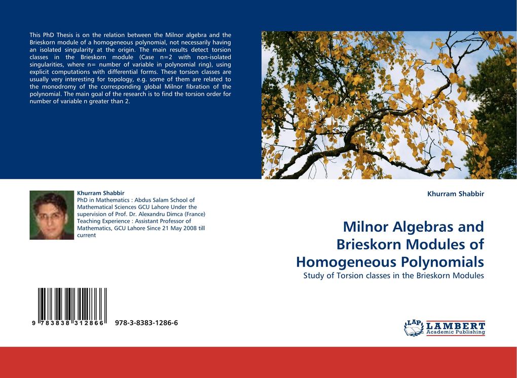 Milnor Algebras and Brieskorn Modules of Homogeneous Polynomials