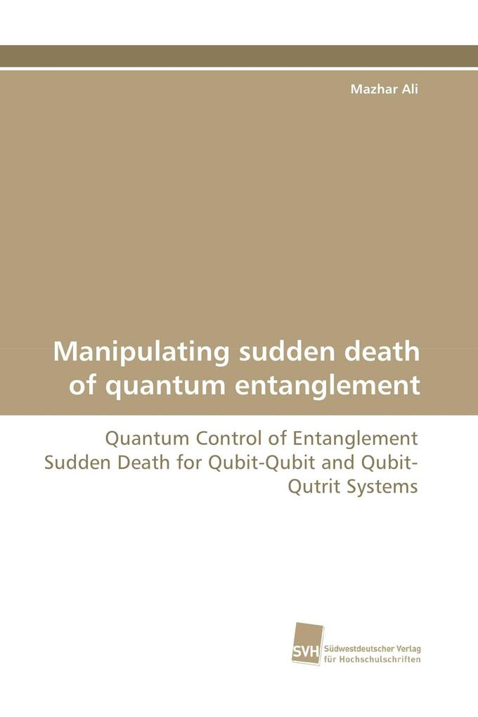 Manipulating sudden death of quantum entanglement