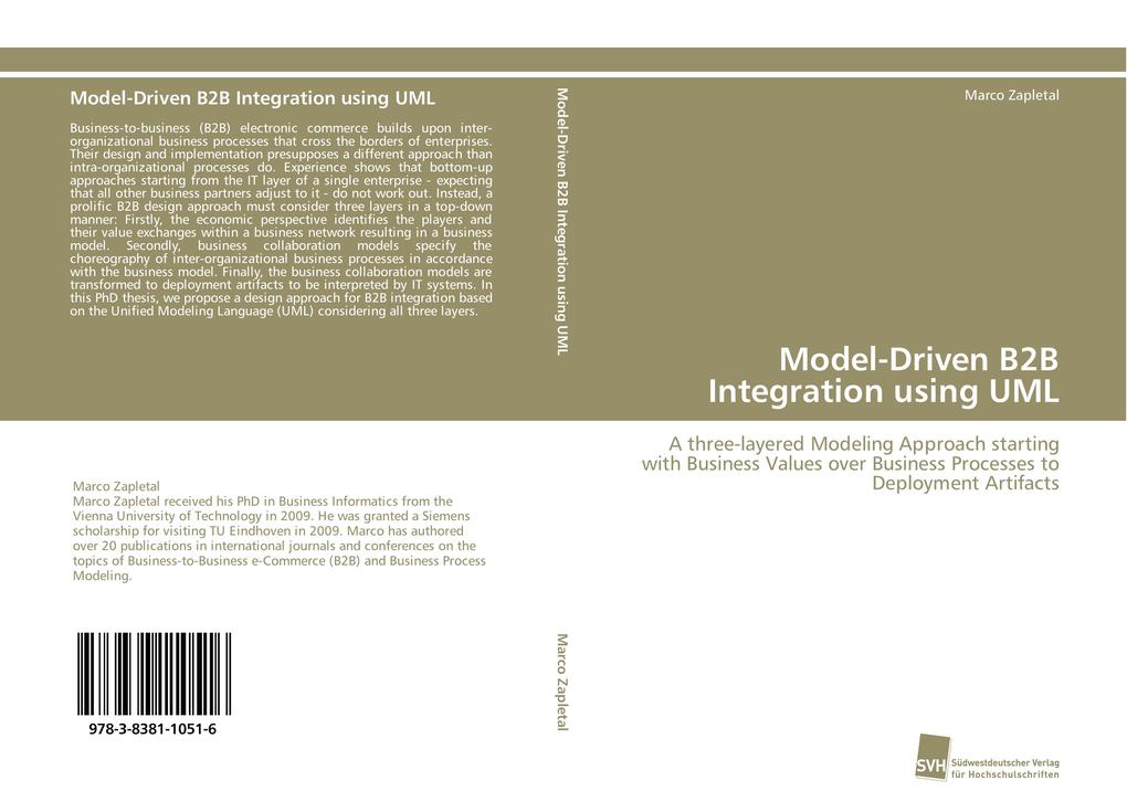 Model-Driven B2B Integration using UML