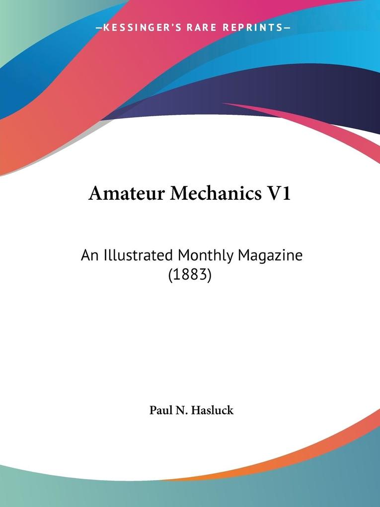 Amateur Mechanics V1