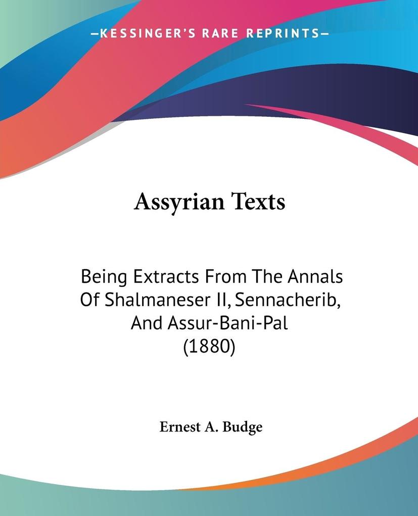 Assyrian Texts