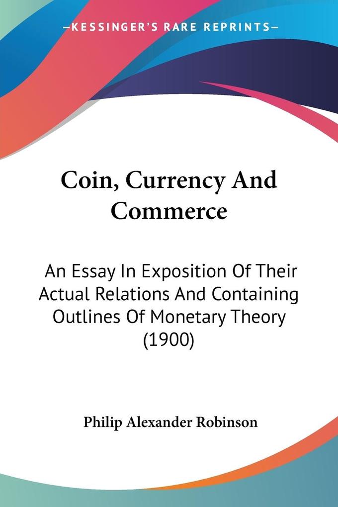 Coin Currency And Commerce