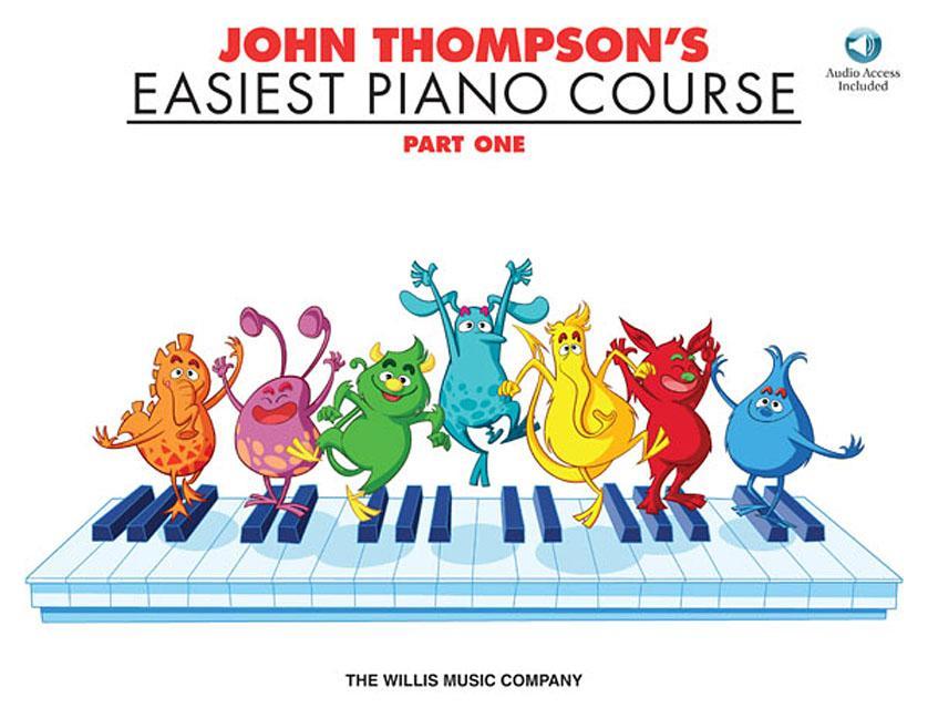 John Thompson's Easiest Piano Course - Part 1 - Book/Audio - John Thompson