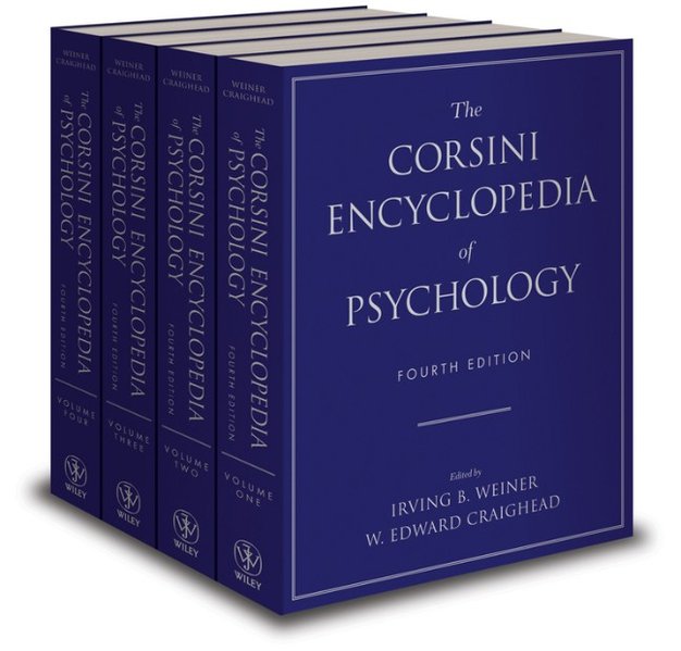 The Corsini Encyclopedia of Psychology 4 Volume Set - Irving B. Weiner/ W. Edward Craighead