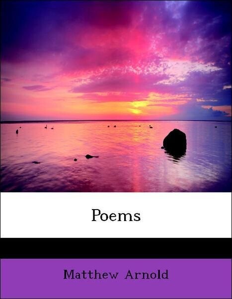 Poems als Taschenbuch von Matthew Arnold