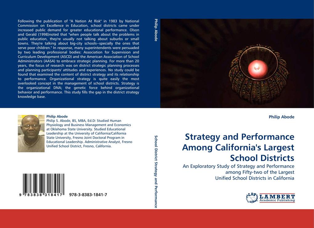 Strategy and Performance Among California''s Largest School Districts