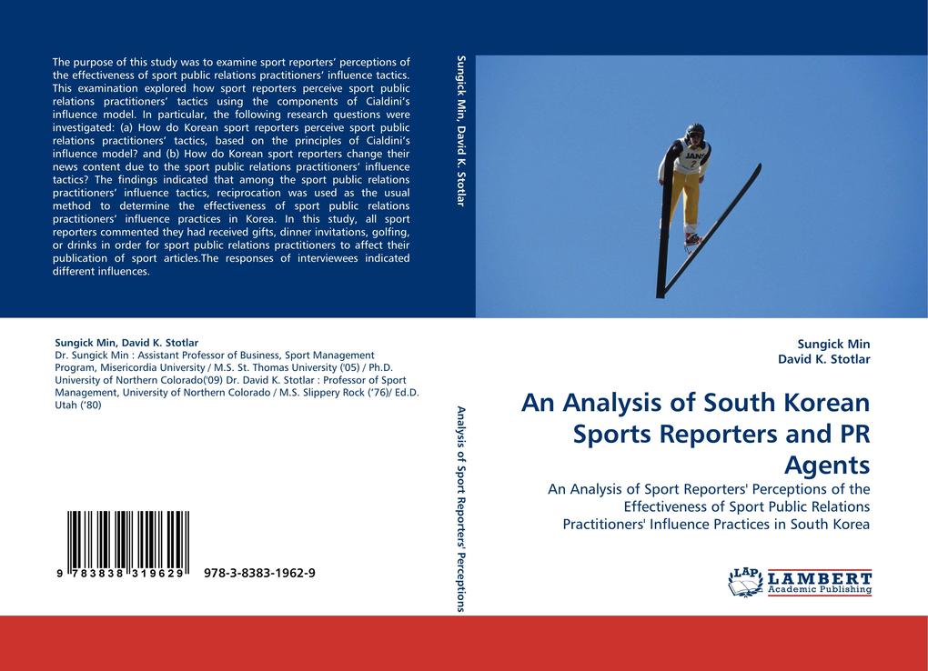 An Analysis of South Korean Sports Reporters and PR Agents