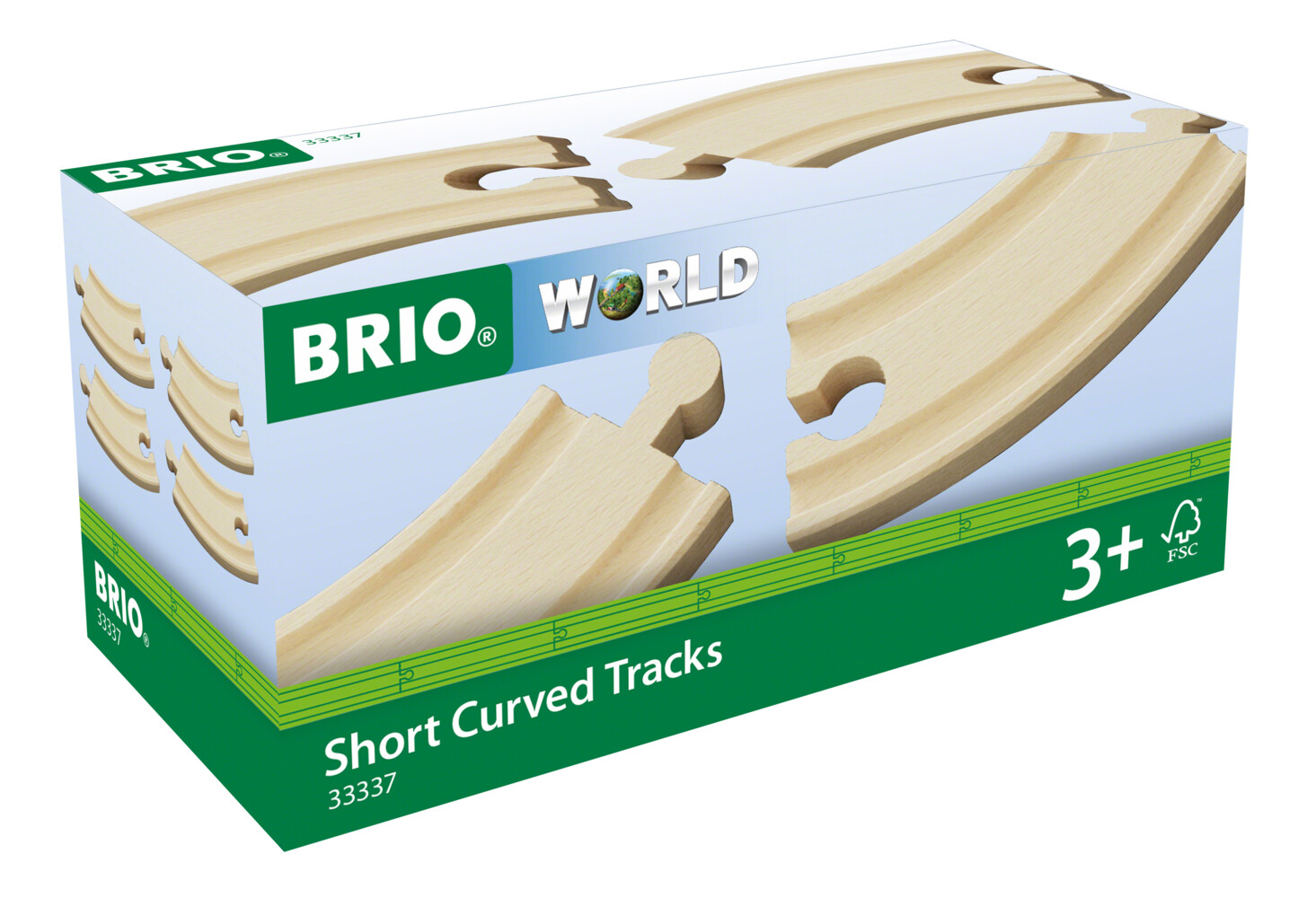 BRIO - Kurze gebogene Gleise E1