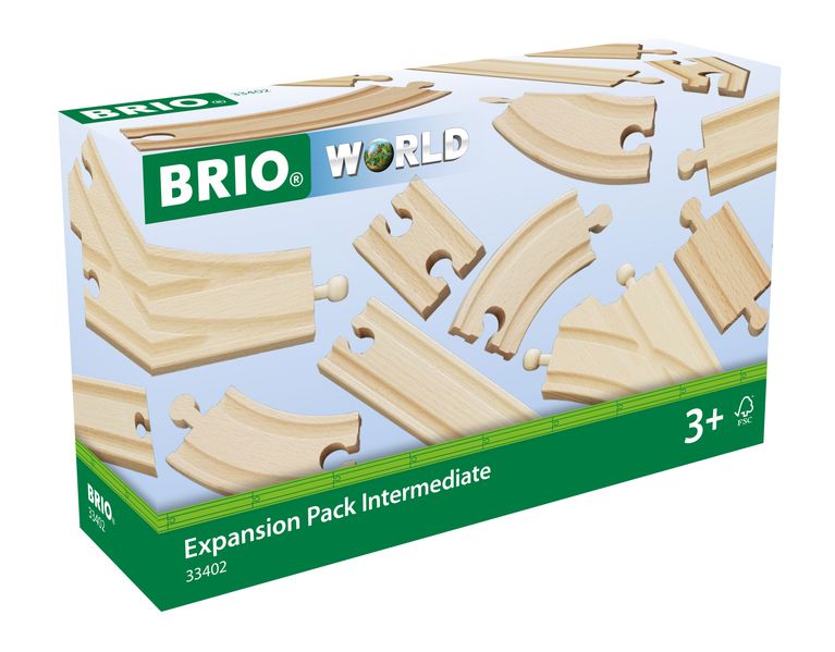 BRIO - Mittleres Schienensortiment