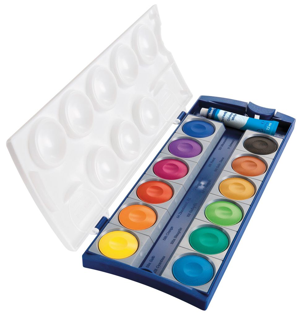Pelikan Deckfarbkasten K12 12 Farben