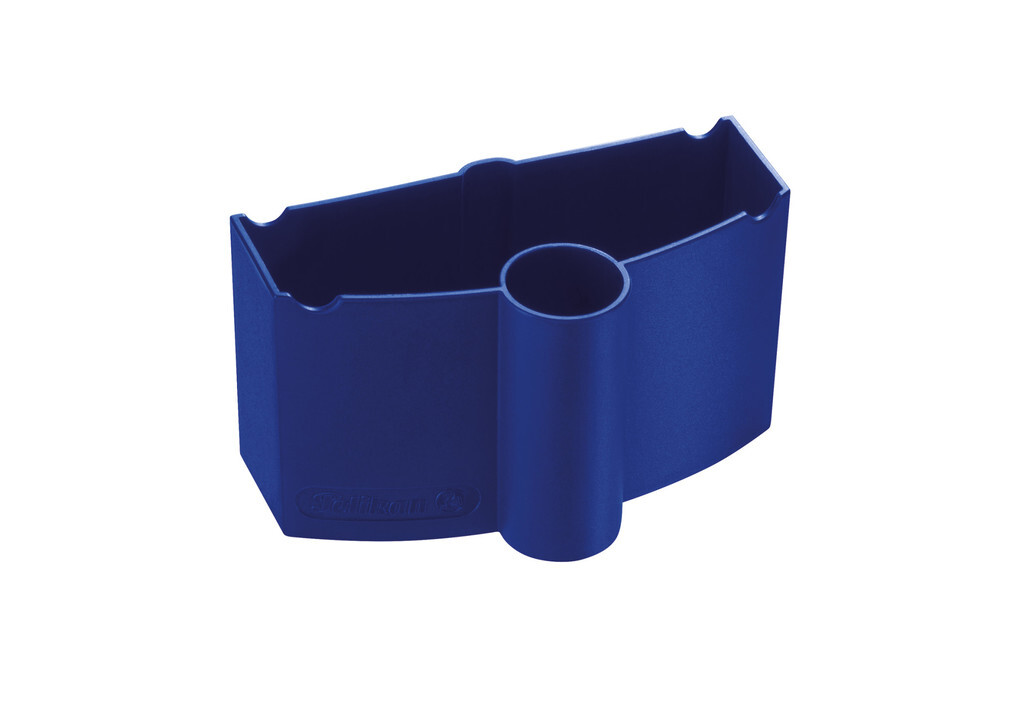 Pelikan Wasserbox blau mit Pinselhalter und Wasserkammer