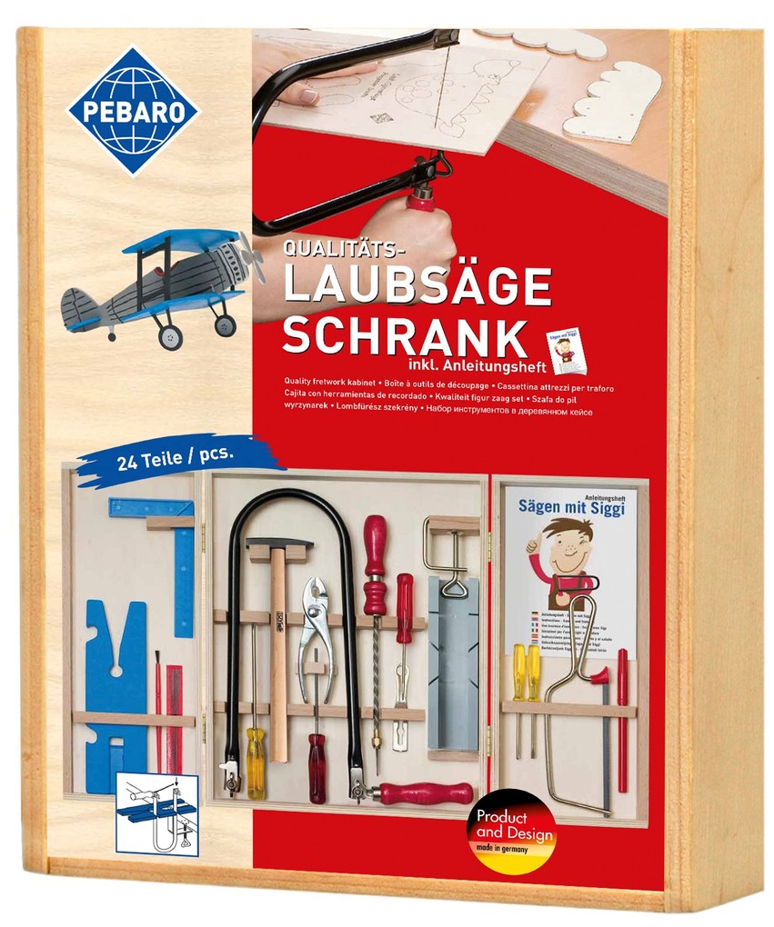 Laubsäge-Schrank Holz