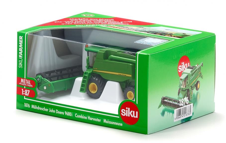 Image of SIKU 1876 Mähdrescher John Deere 9680i 1:87